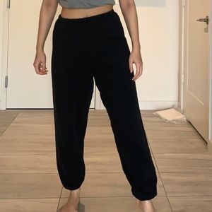 Joah Brown High Waist Sweatpants Size S/M